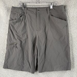 Patagonia Mens Quandary Hiking Shorts 38x12 Gray Stretch Nylon UPF Camping